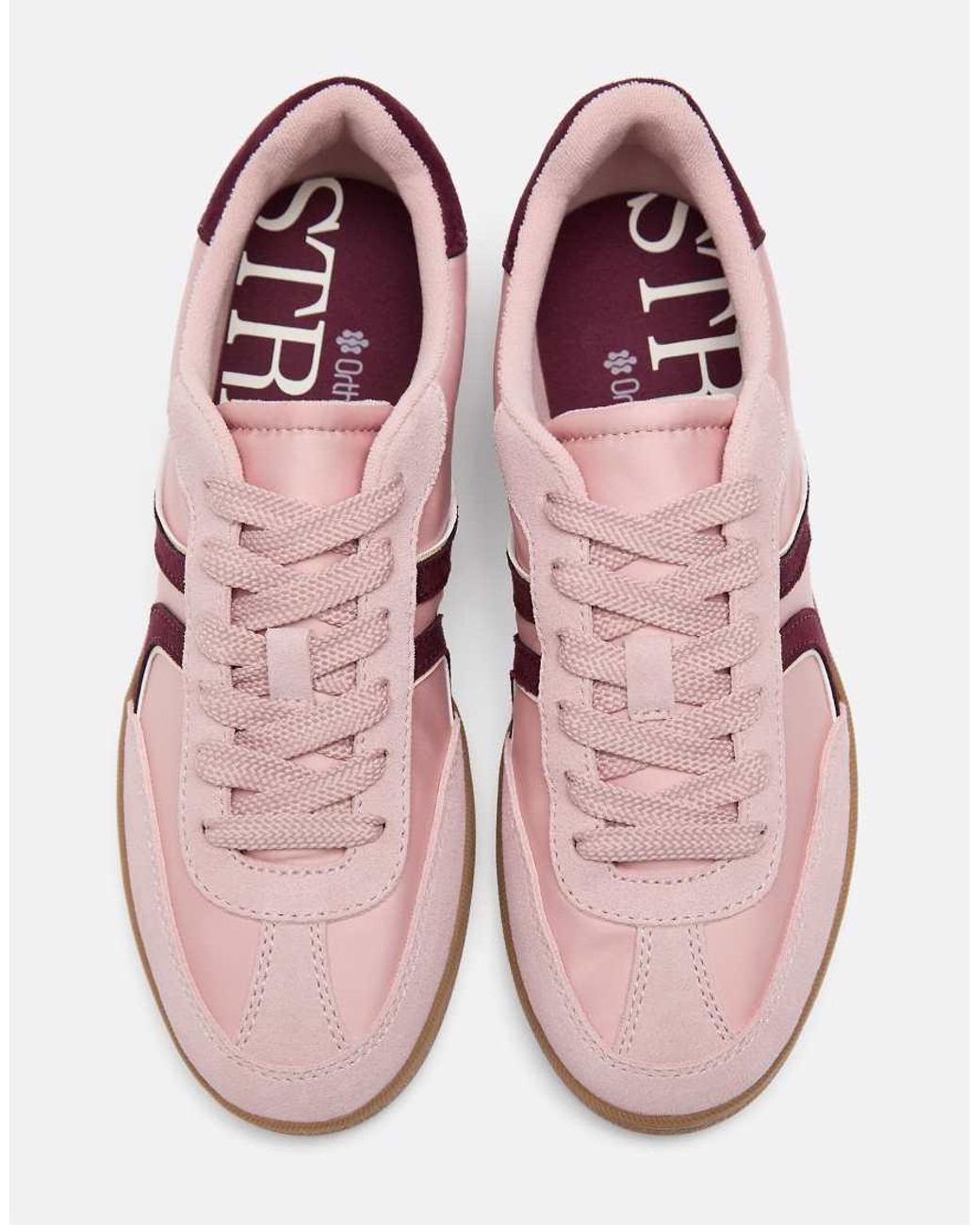 Stradivarius Pink S011 Basic Retro Trainers