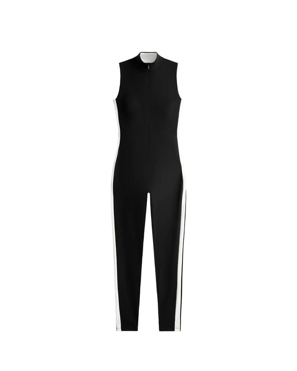 Oysho Blue Long Compressive Colourblock Jumpsuit