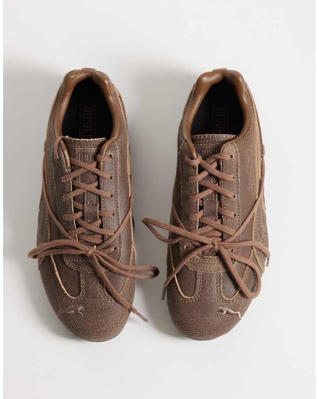 PUMA Brown Speedcat Vtg X Rose Trainers