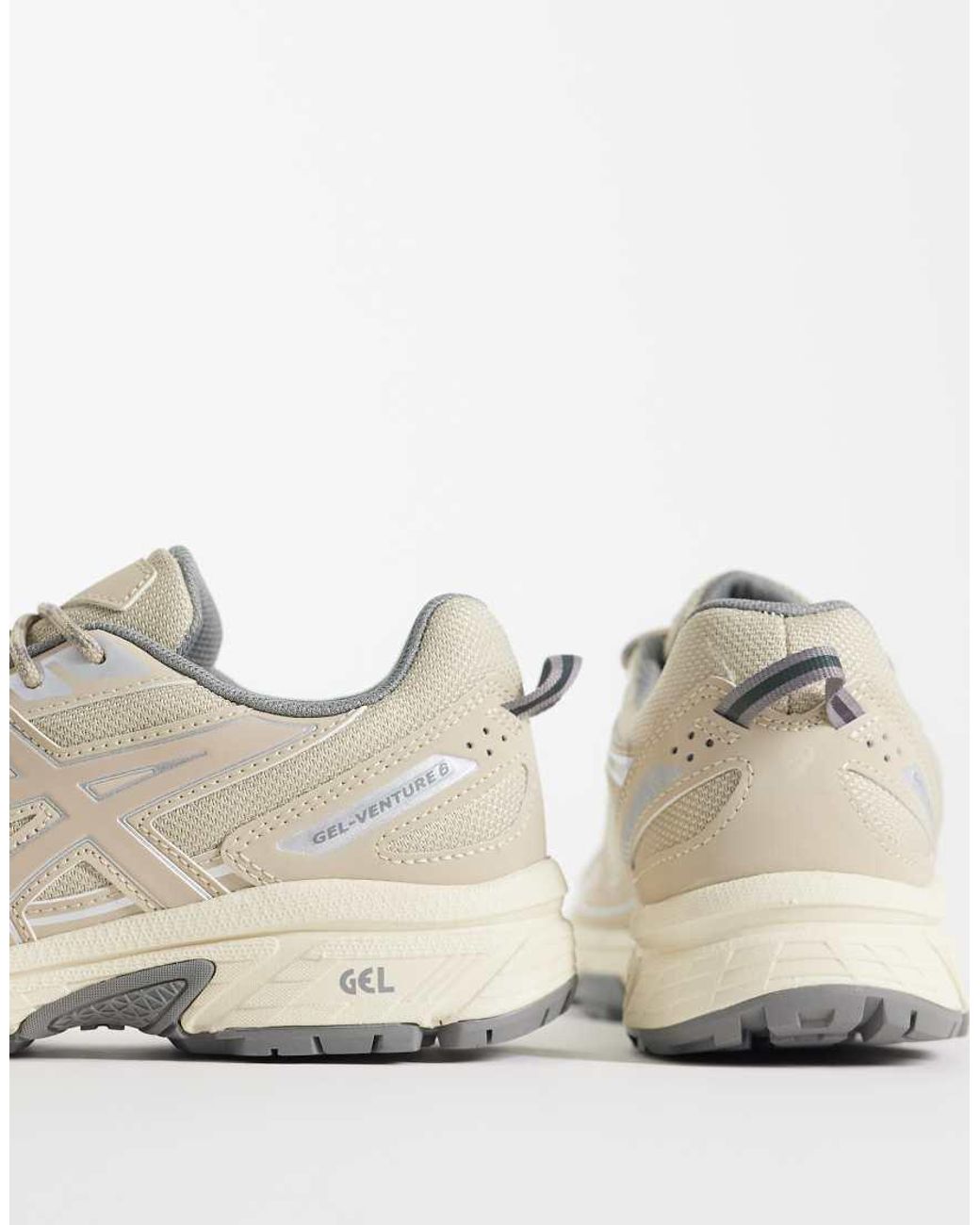 Asics White Gel-venture 6 Trainers