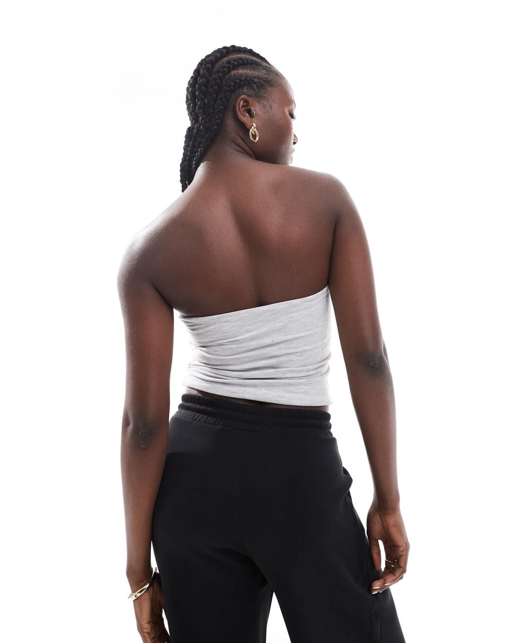 Cotton On White All Day Bandaeu Tube Top