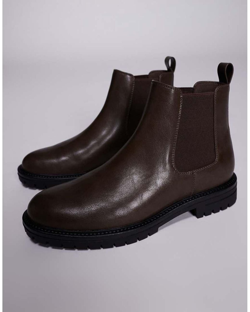 ASOS Black Chelsea Boots for men