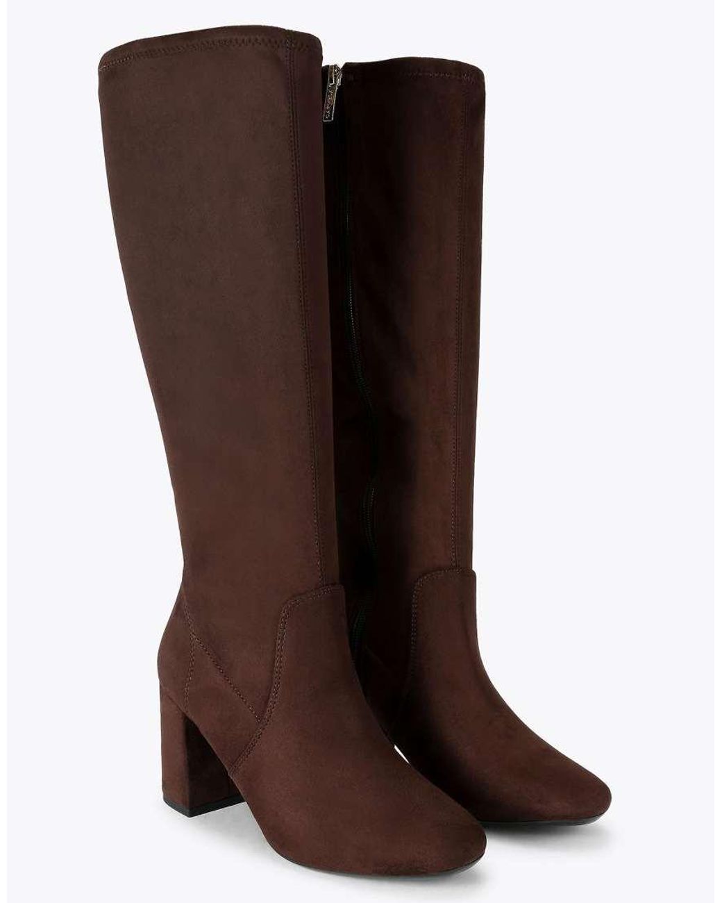 Carvela Kurt Geiger Brown Asti Long Knee Boots