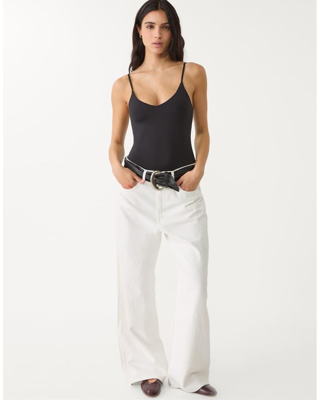 Stradivarius Blue Strappy Body