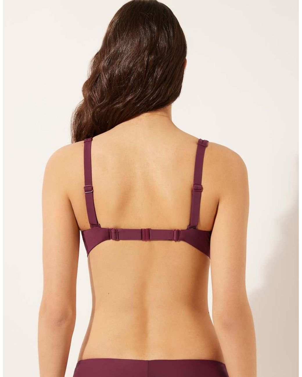 Calzedonia Purple Fuller Bust Balconette Bikini Top Indonesia