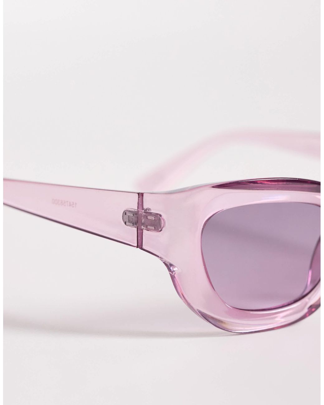 ASOS Pink Angled Sunglasses for men