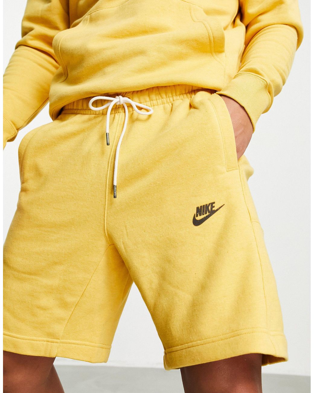 Revival - short - moutarde pâle Nike pour homme en coloris Jaune | Lyst