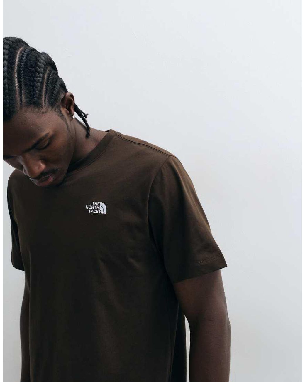 The North Face Black Evolution Simple Dome Short Sleeve T-Shirt for men