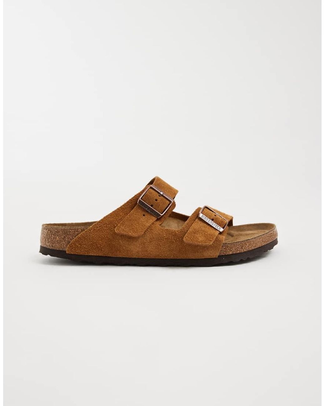 Birkenstock Brown Arizona Suede Sandals