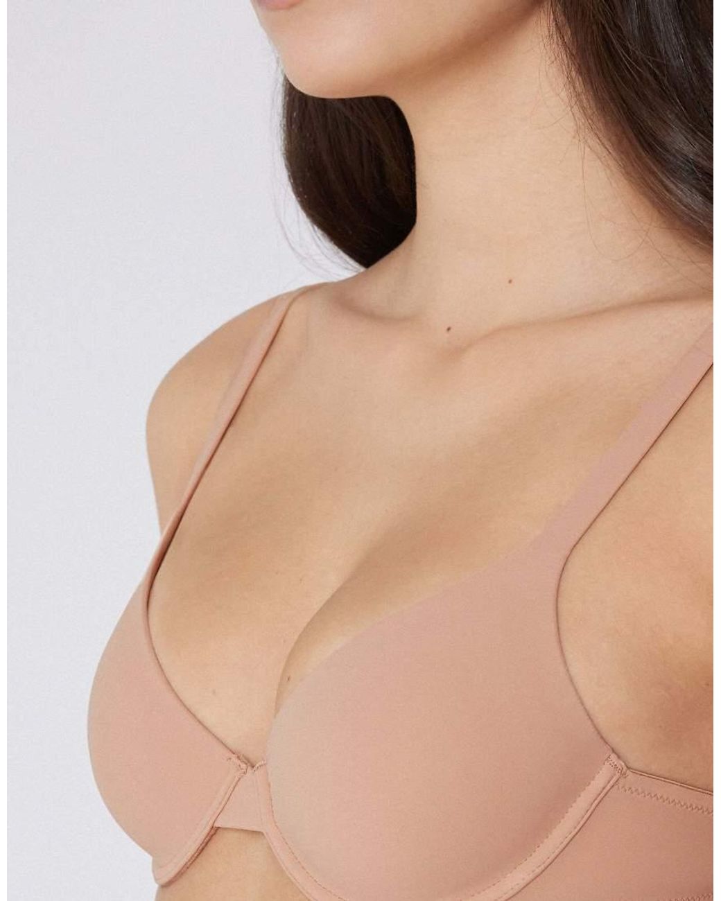 Tezenis Natural Athens Microfibre Push-Up Bra