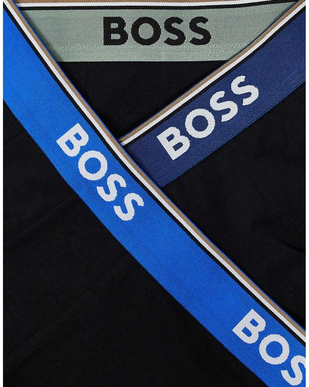 Boss Blue 3 Pack Power Trunks for men