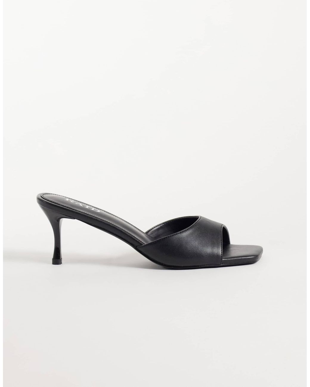 Raid Natural Cerese mules mit absatz aus kunstwildleder