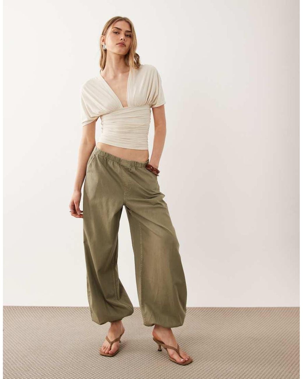Motel Natural Vernia Batwing Cupro