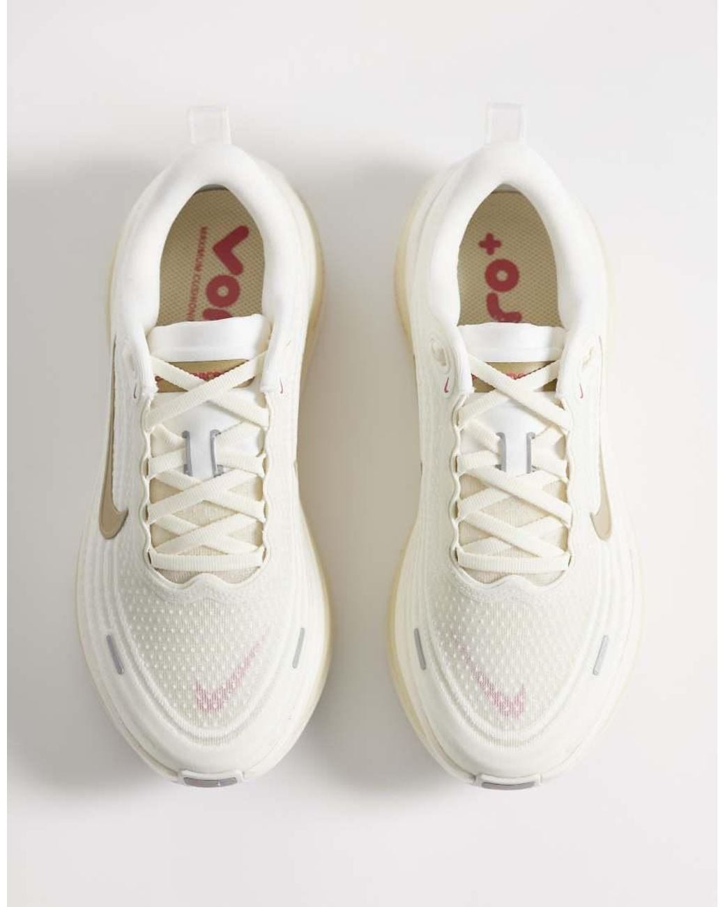 Nike White Vomero Plus Sneakers