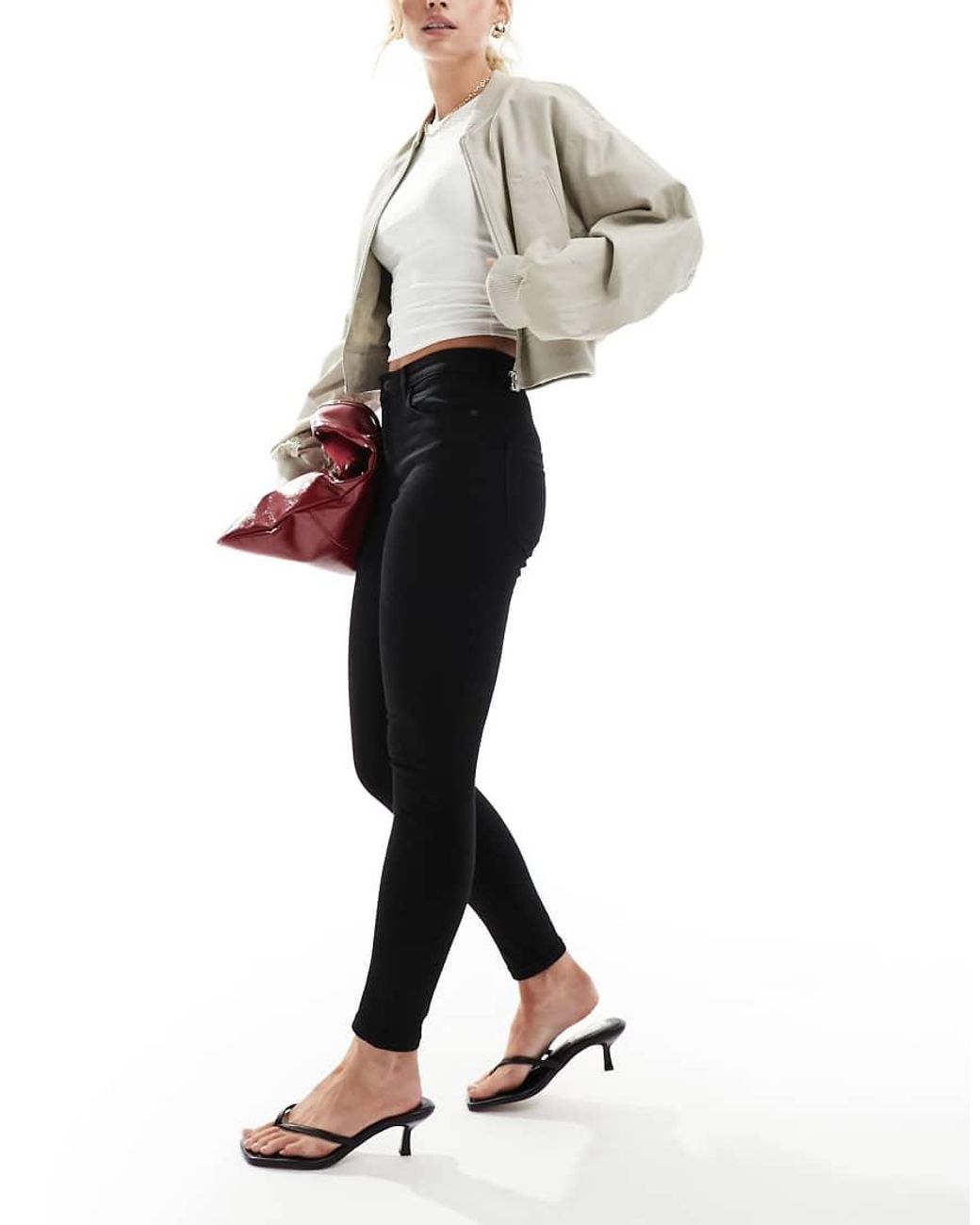 Vero Moda Black Sophia Skinny Jeans