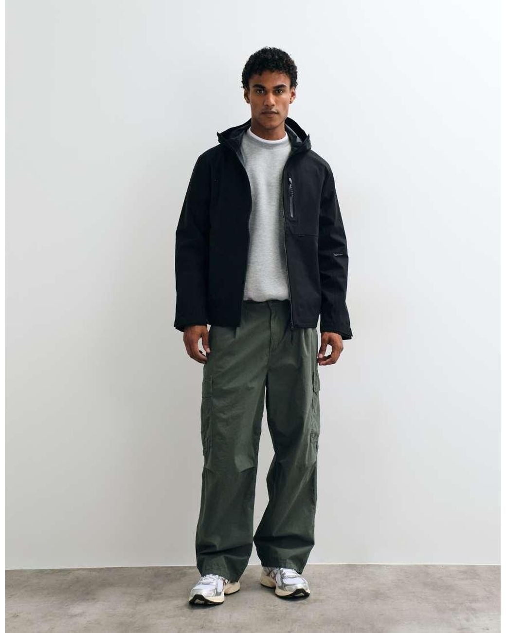 Jack & Jones Blue Waterproof Technical Shell Jacket for men