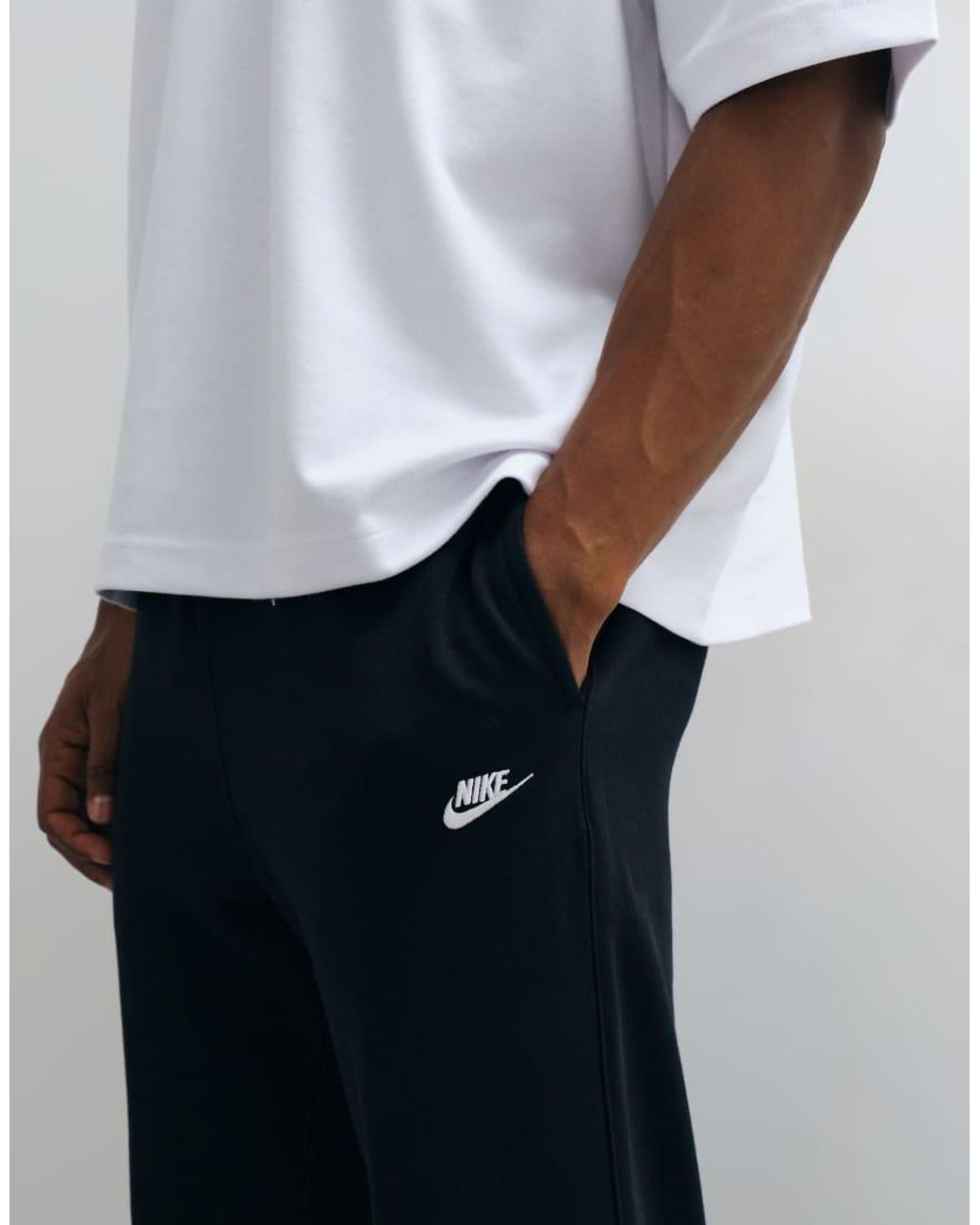 Nike Blue Club French Terry Cuffed joggers for men