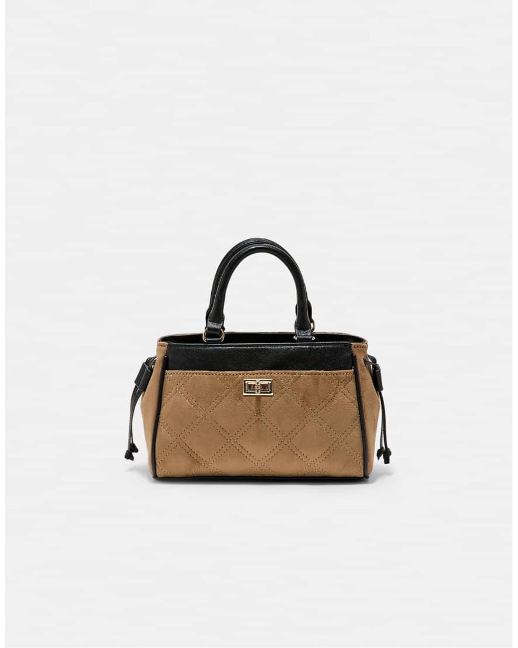 Stradivarius White Mini City Bag