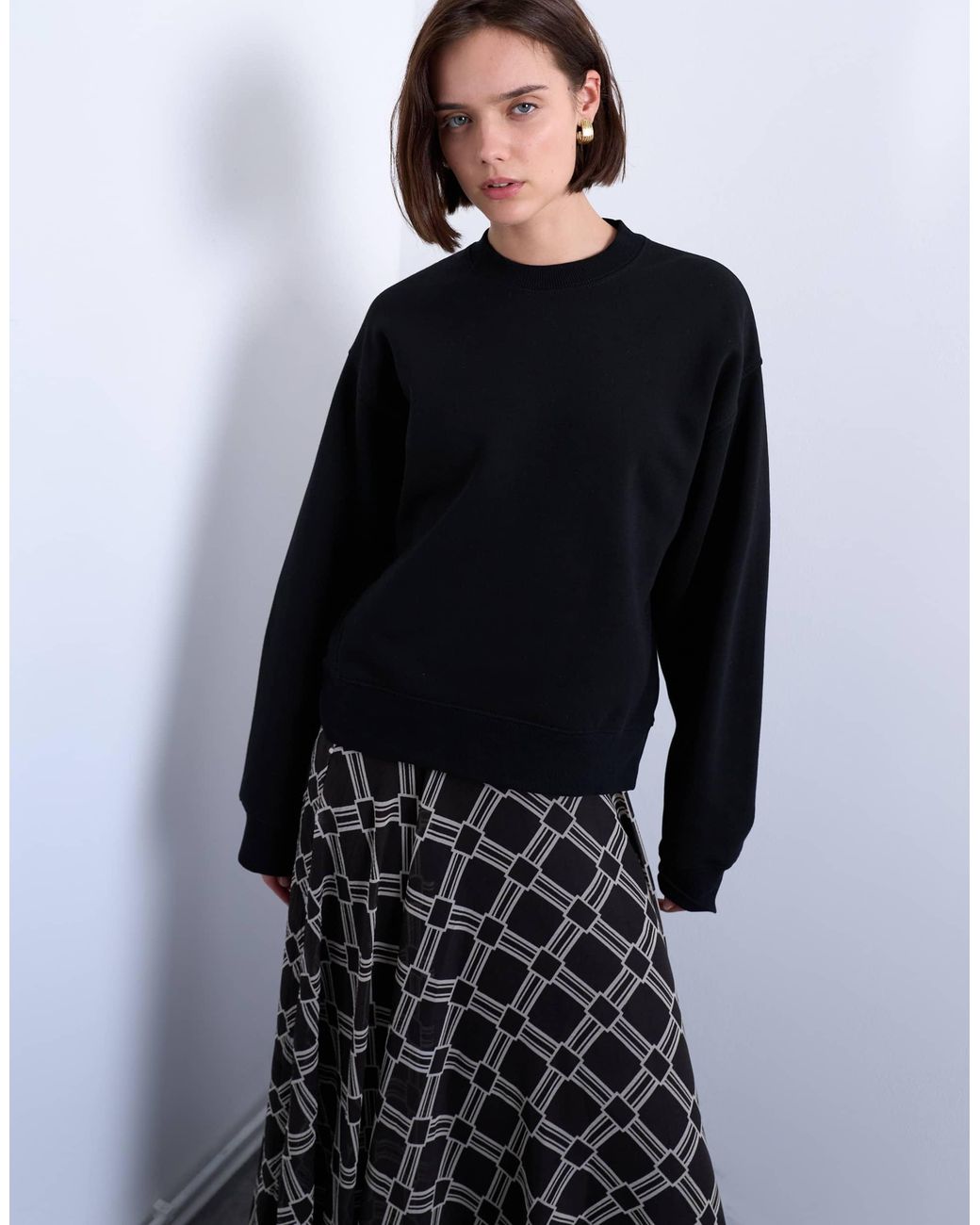 TOPSHOP Blue Ultimate Sweat