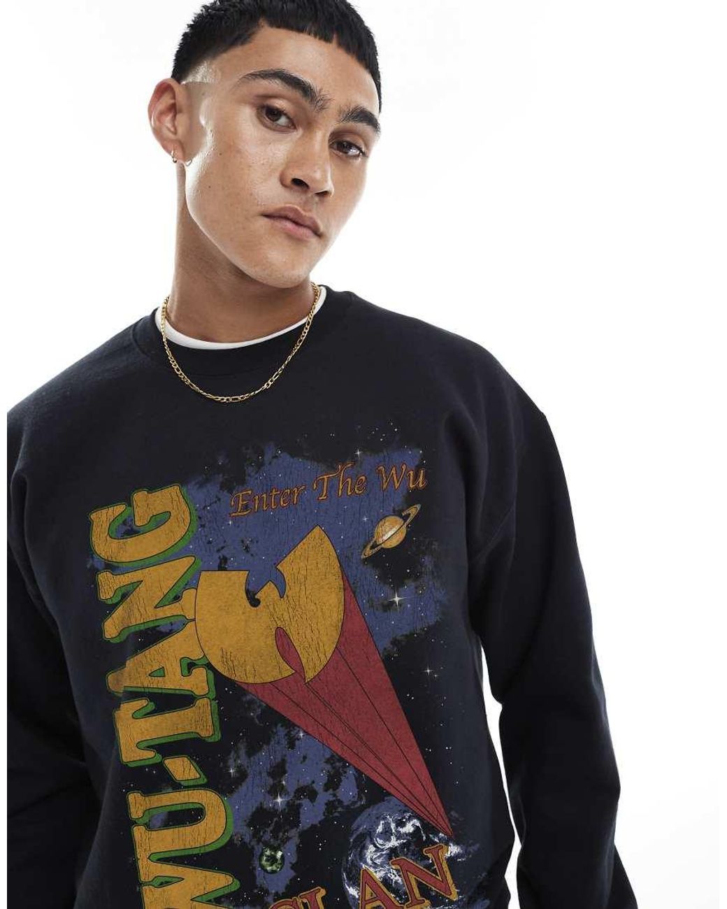 PRNT Blue X Wu-Tang Clan Enter Space Relaxed Fit Sweatshirt