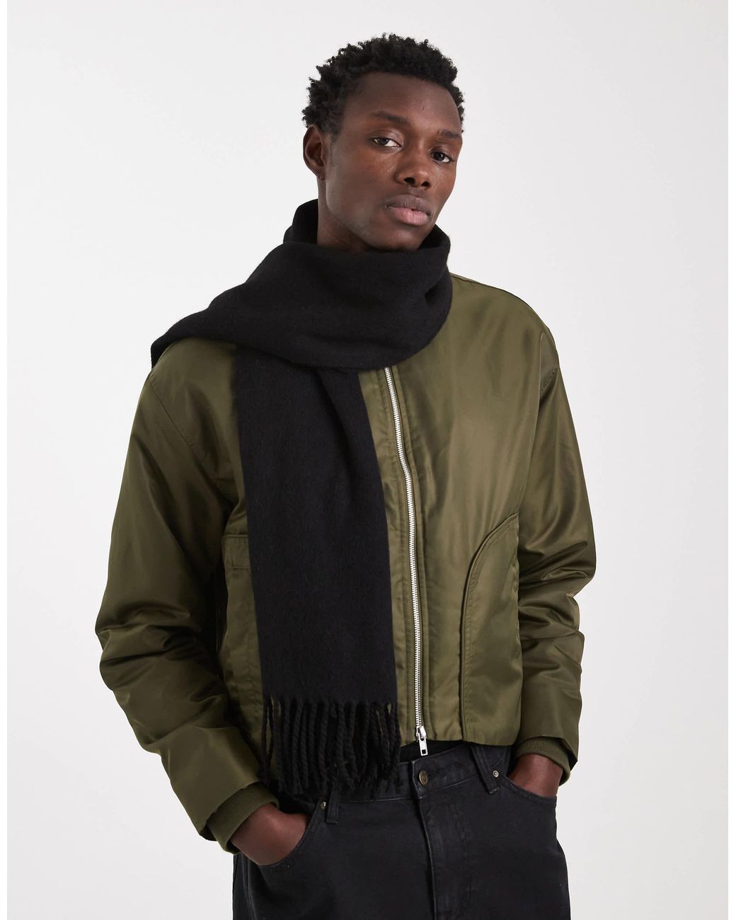 Jack & Jones – schal in Black für Herren