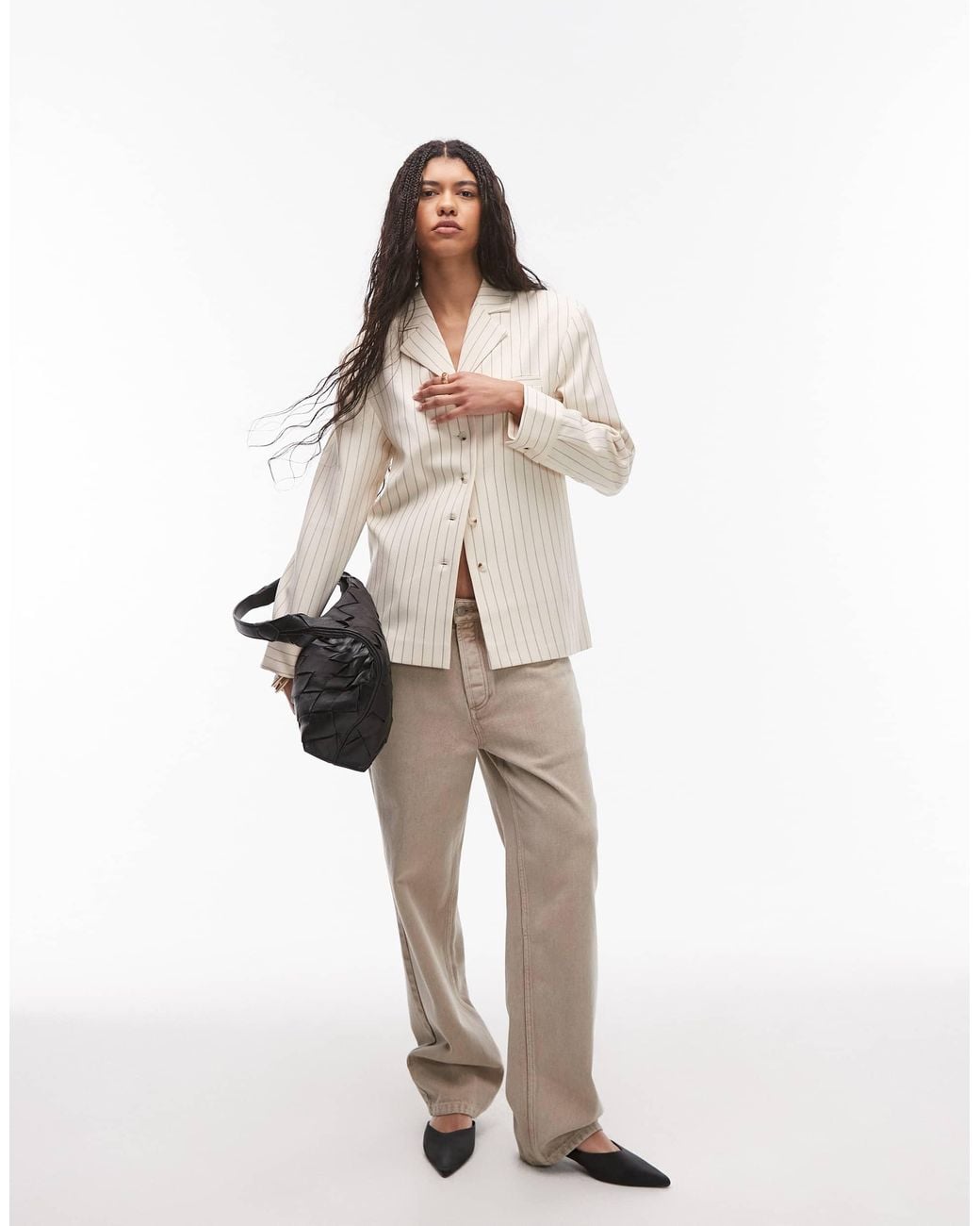 TOPSHOP White Blazer