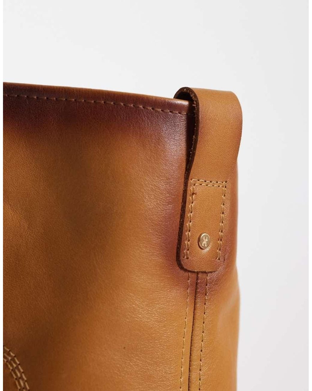 Bronx Brown Rho-deo Slouched Ankle Boots