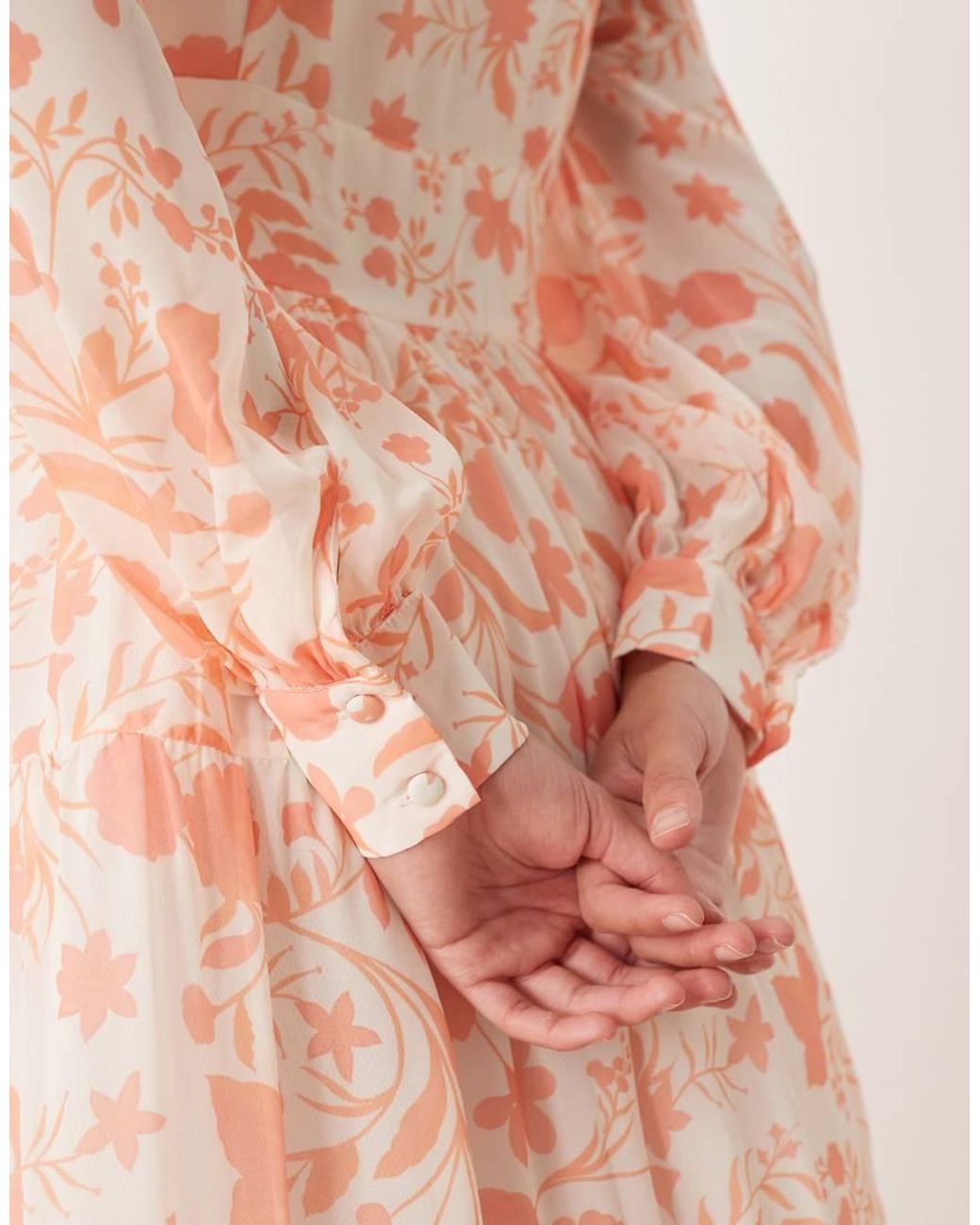 True Decadence Pink High-Neck Maxi Dress