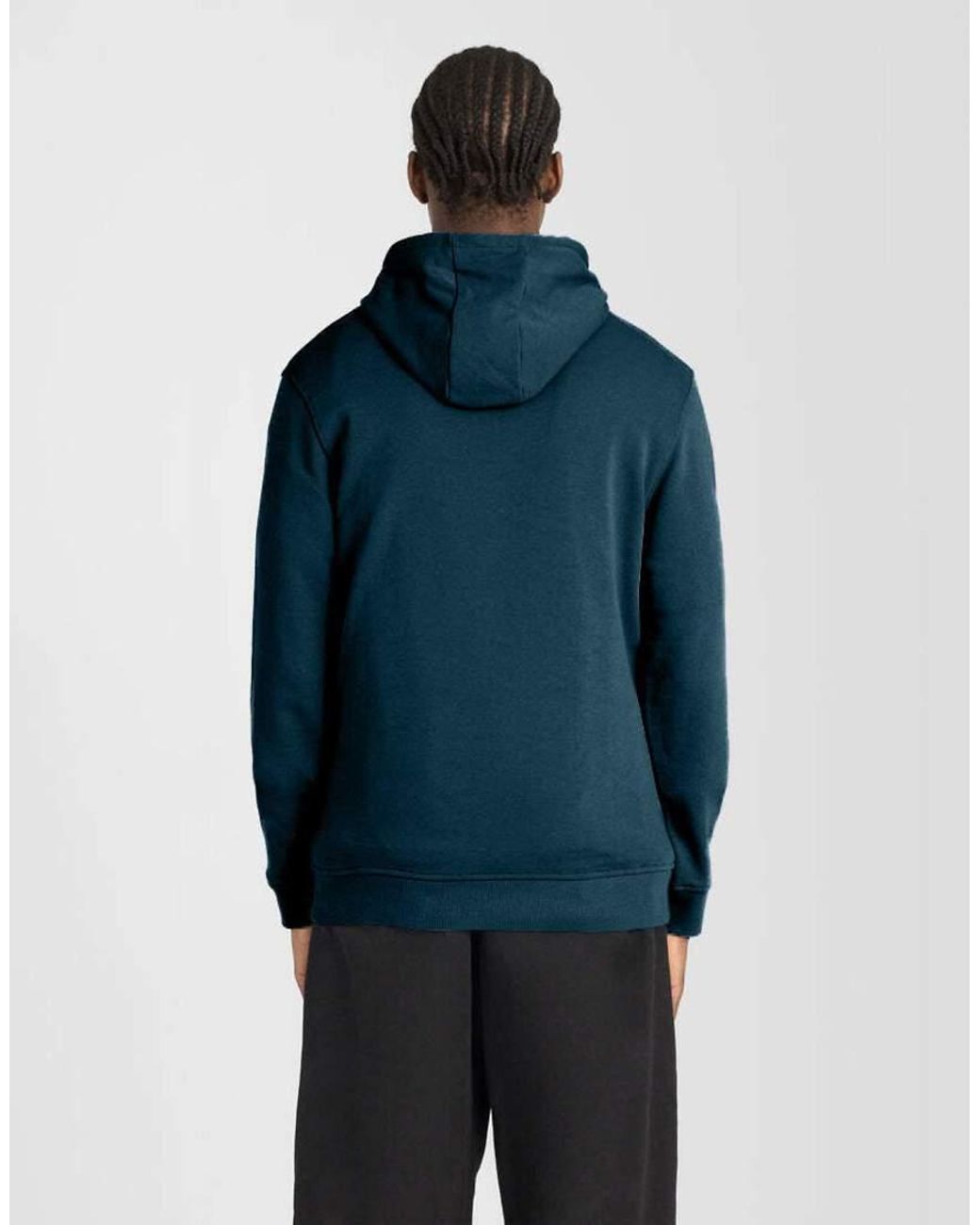 Lyle & Scott Blue Mid Layers Pullover Hoodie for men