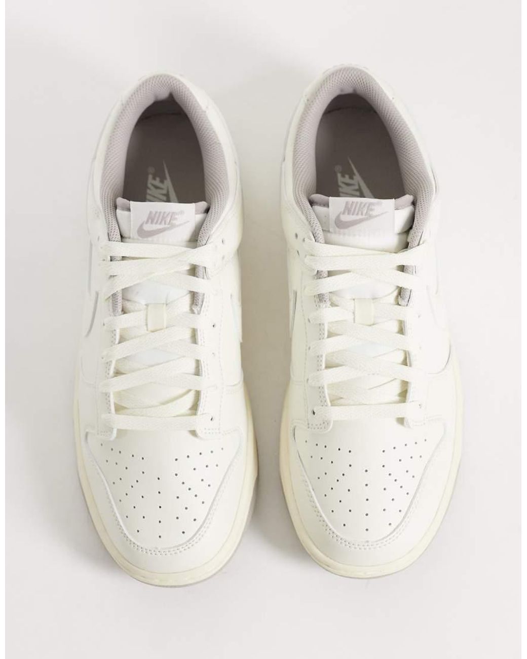 Nike White Dunk Low Retro Prm Trainers for men