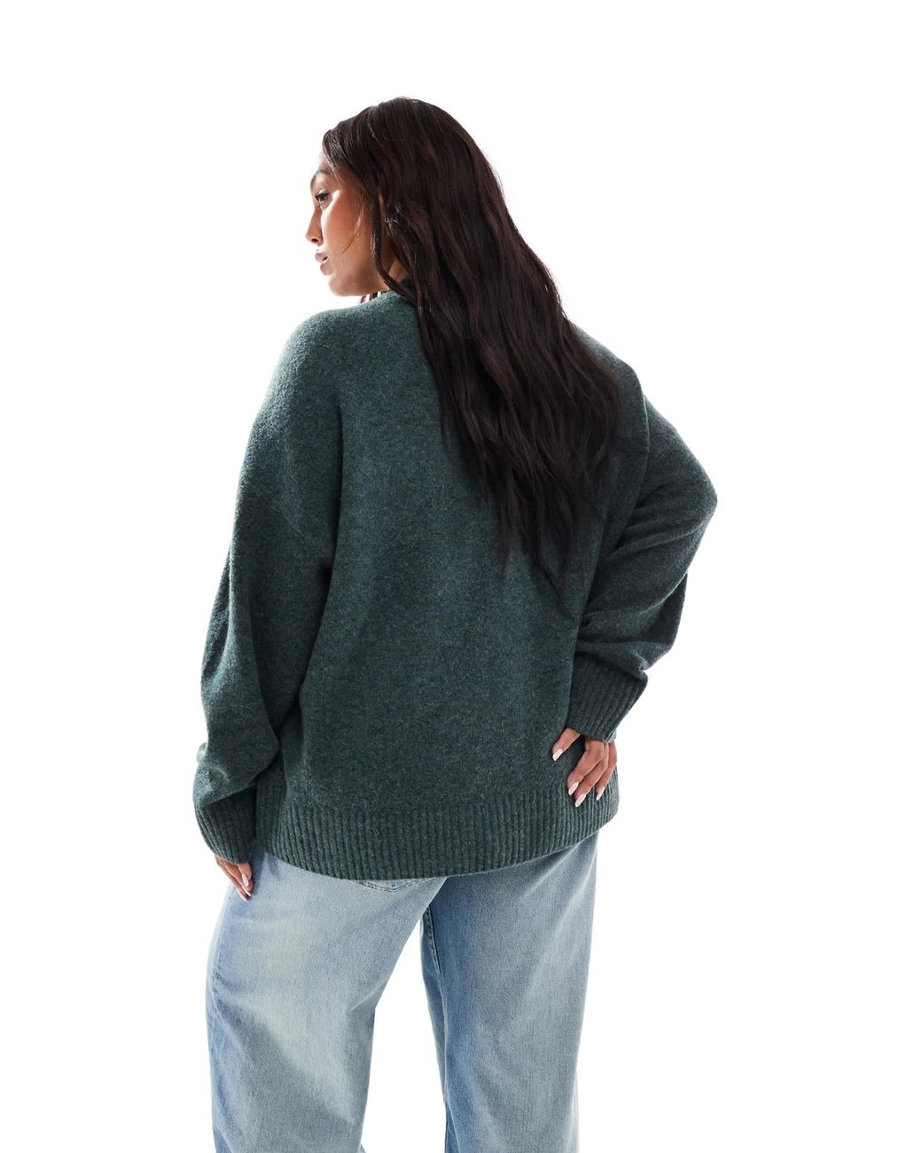 Vero Moda Blue – weicher oversize-pullover