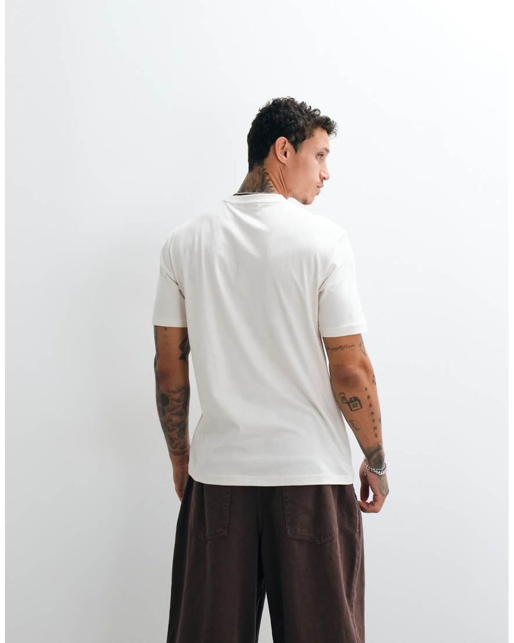 Napapijri White Japan T-shirt for men