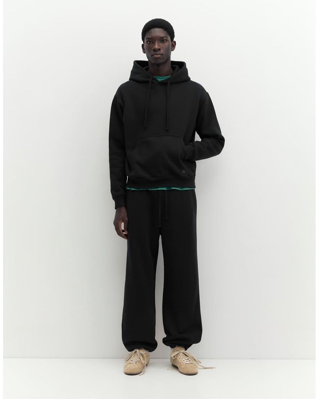 Pull&Bear Baggy Joggers in het White voor heren
