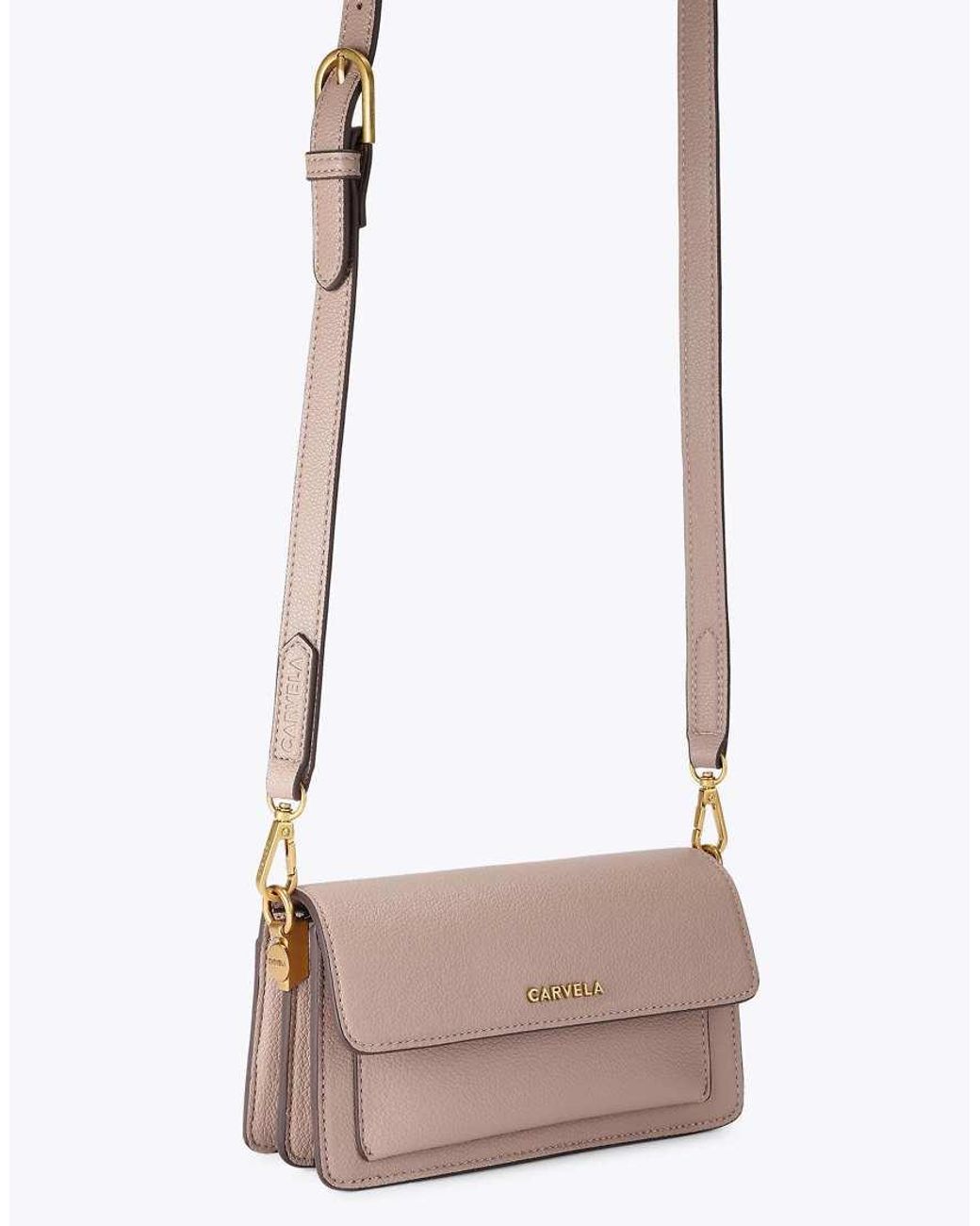 Carvela Kurt Geiger Natural Fernanda Mini Shoulder Bag