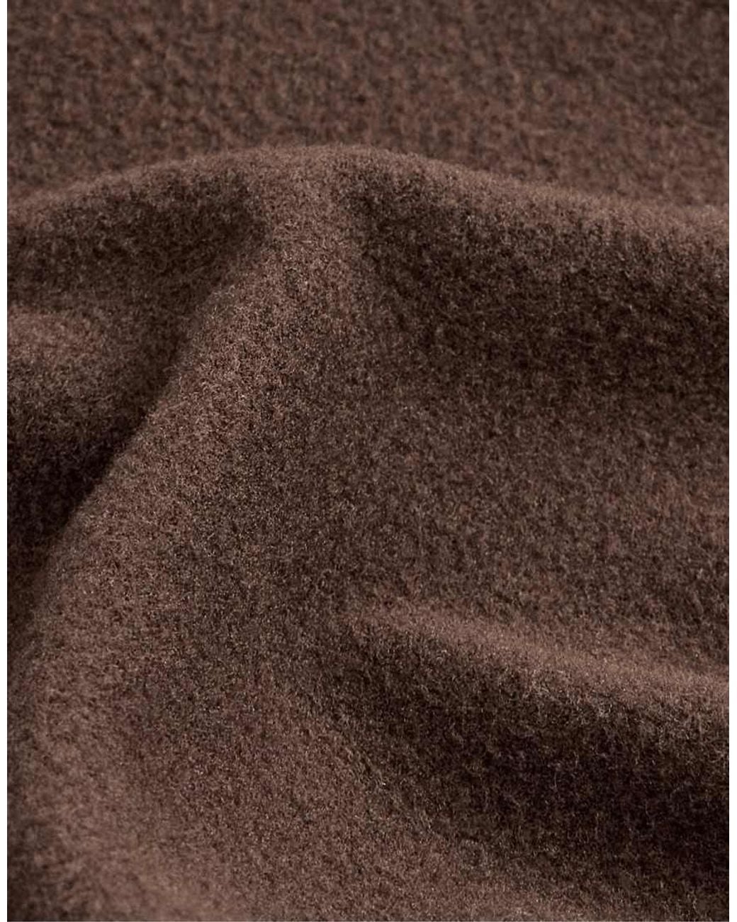 Oysho Brown High Rise Warm Flare Trousers With Zips