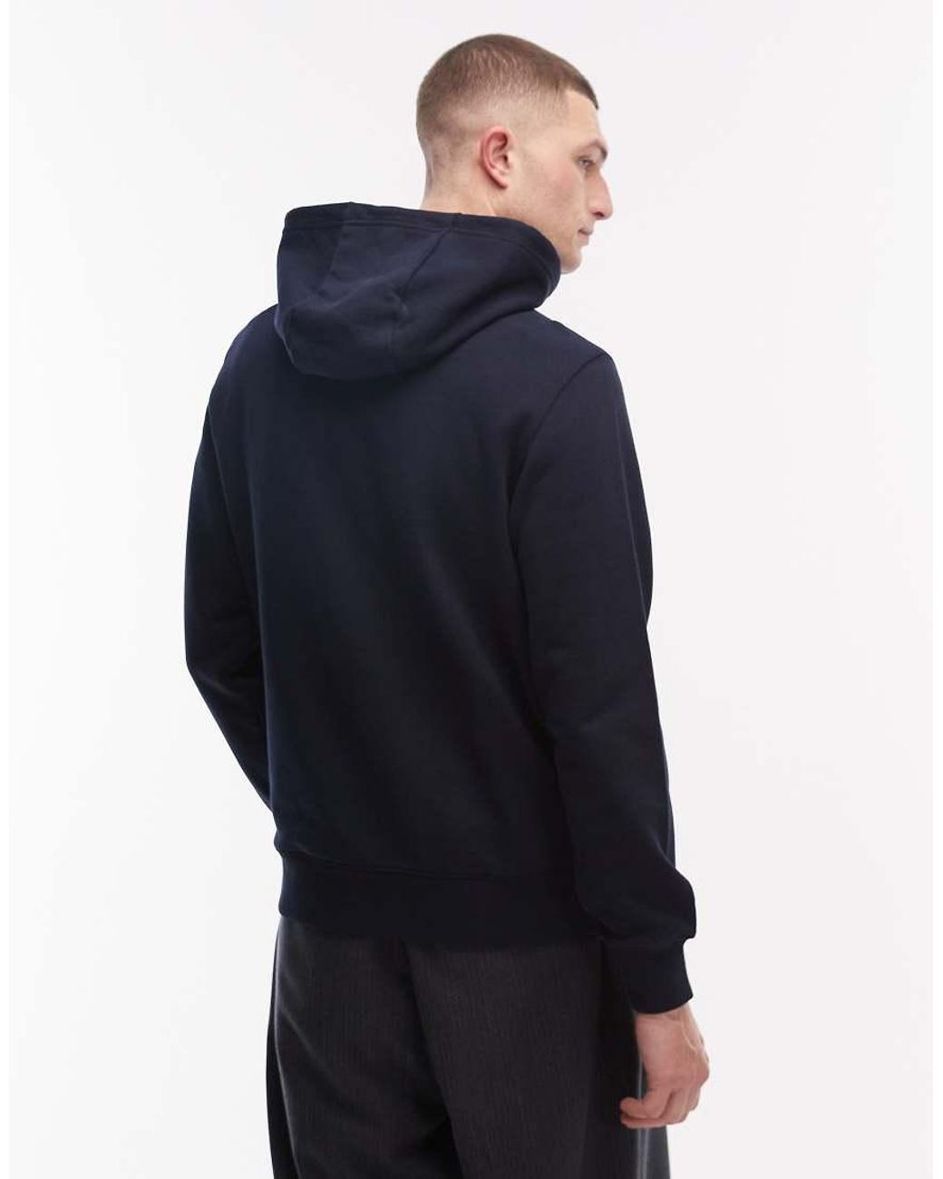 Tommy Hilfiger Blue Script Monogram Hoodie for men