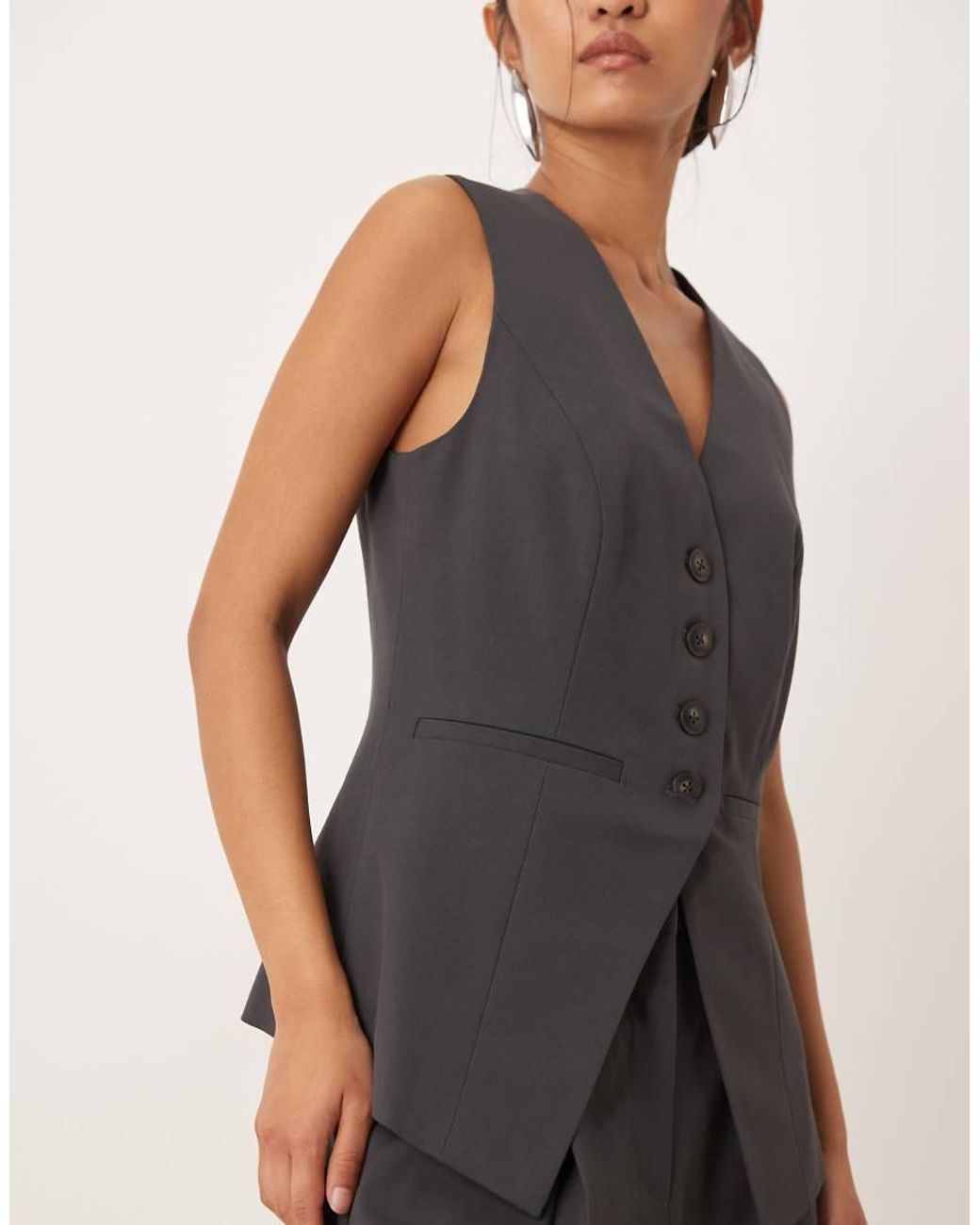 Aware Gray Mix & Match Tailored Waistcoat