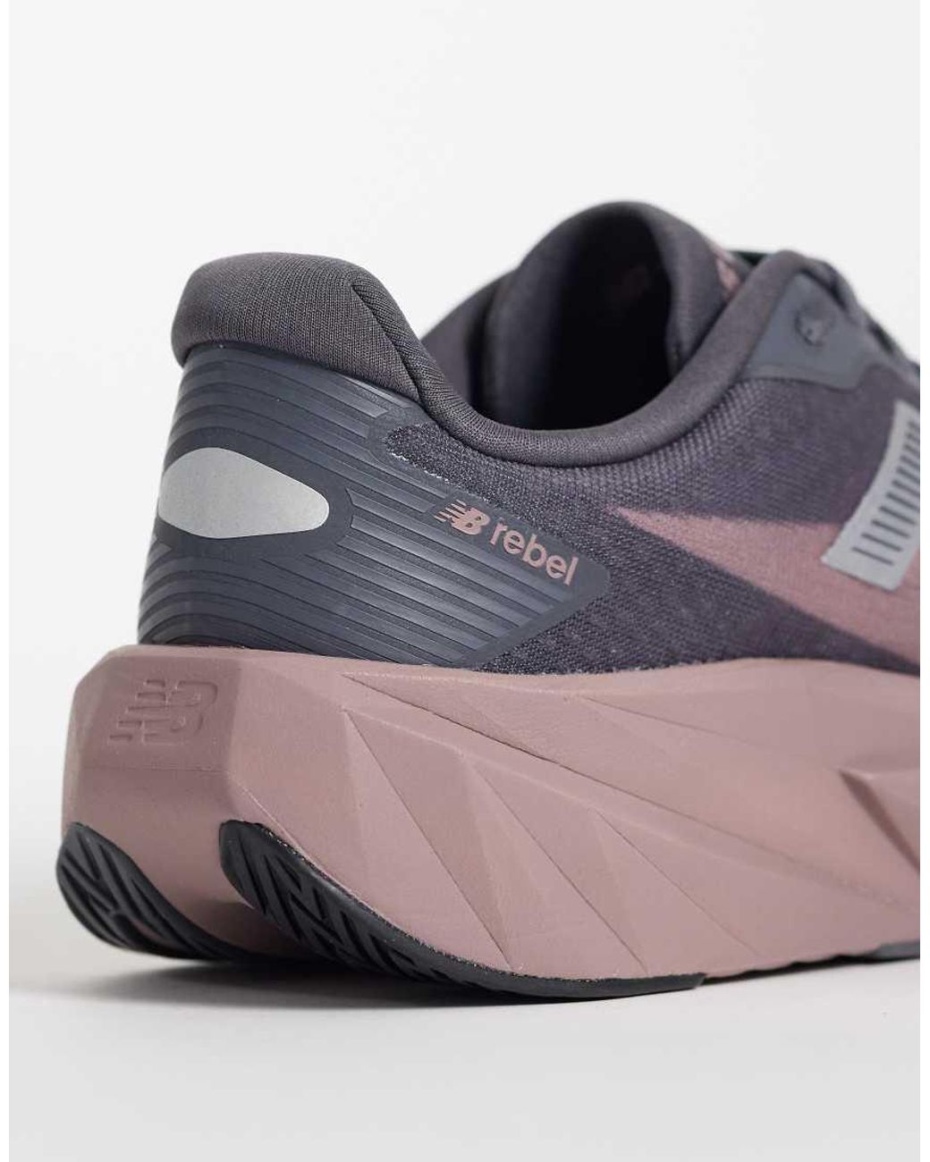 New Balance Brown Fuelcell Rebel V5 Womens Running Trainers