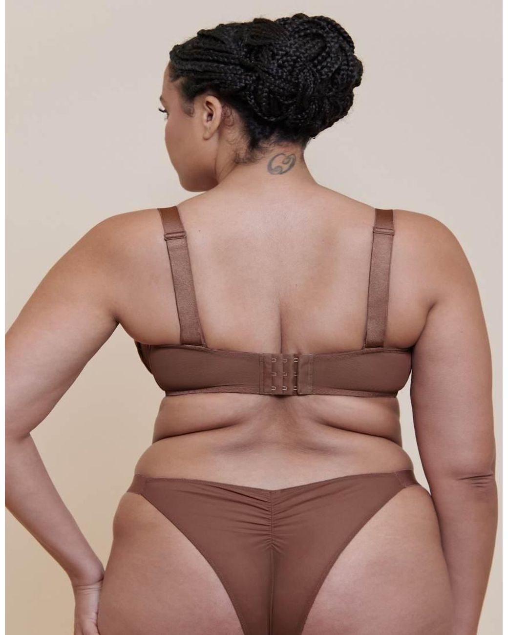 Curvy Kate Natural Cool Cat Scooped Multiway Balcony Bra Coffee Fuller Bust