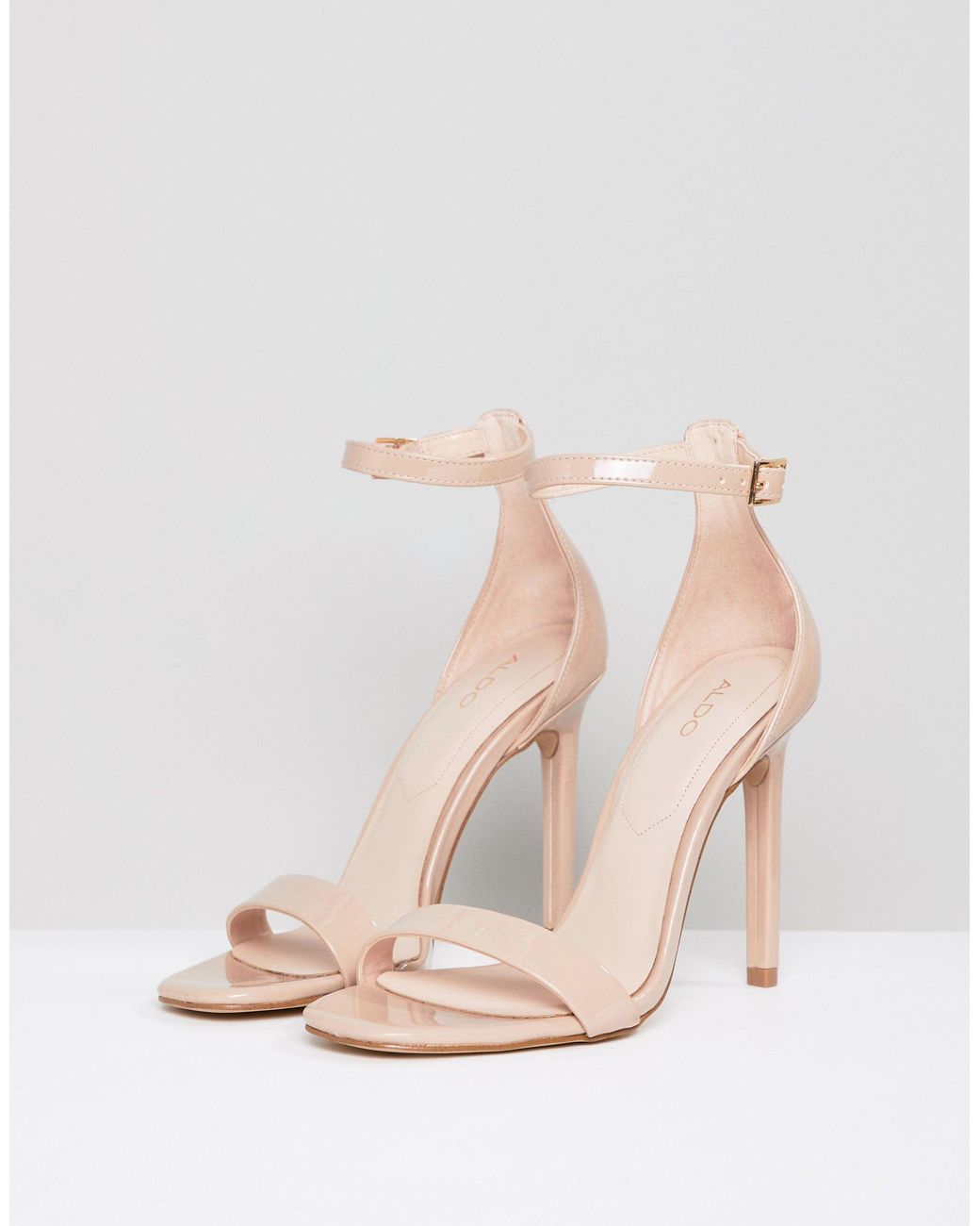 aldo leather heels