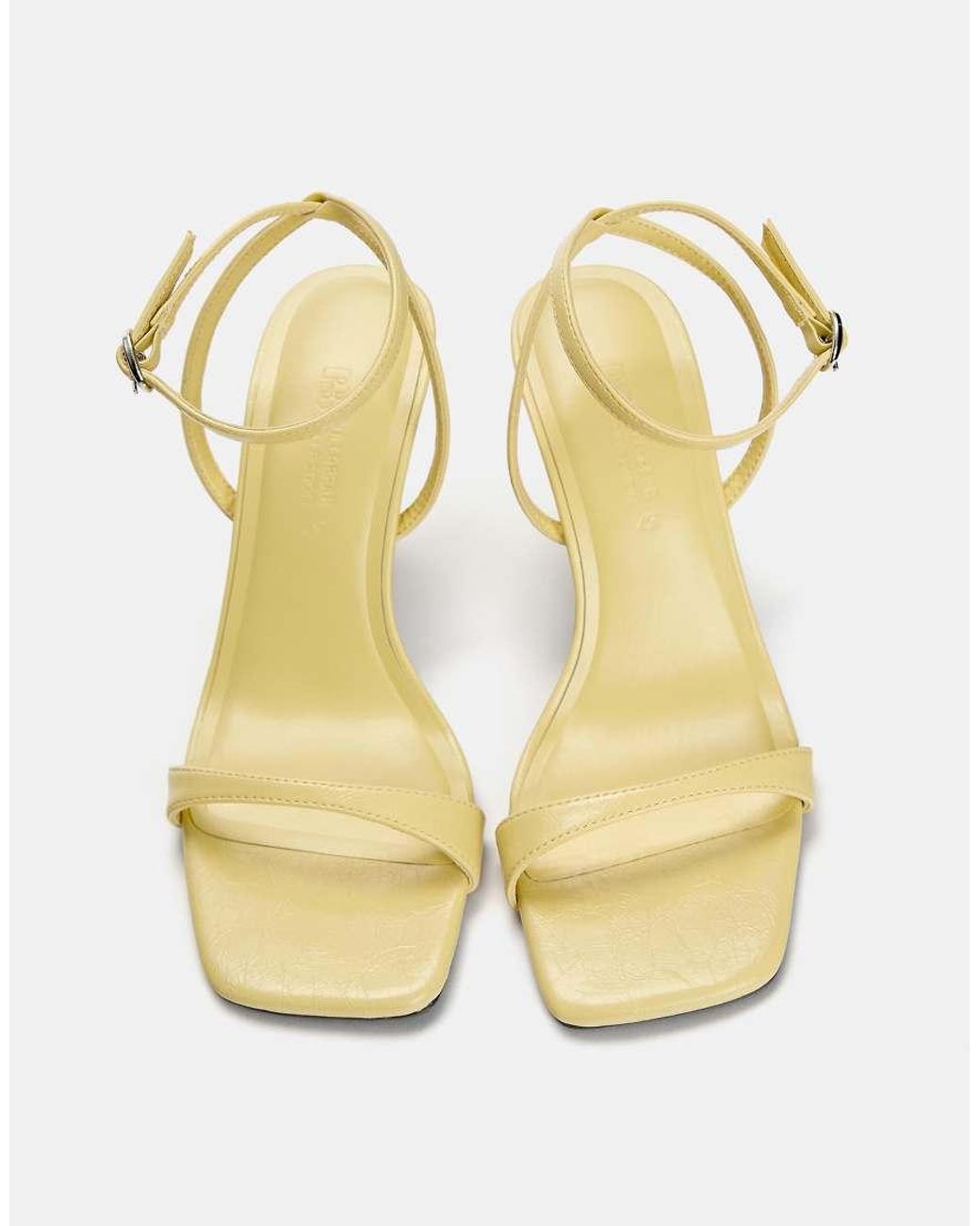 Pull&Bear Metallic Heeled Sandals