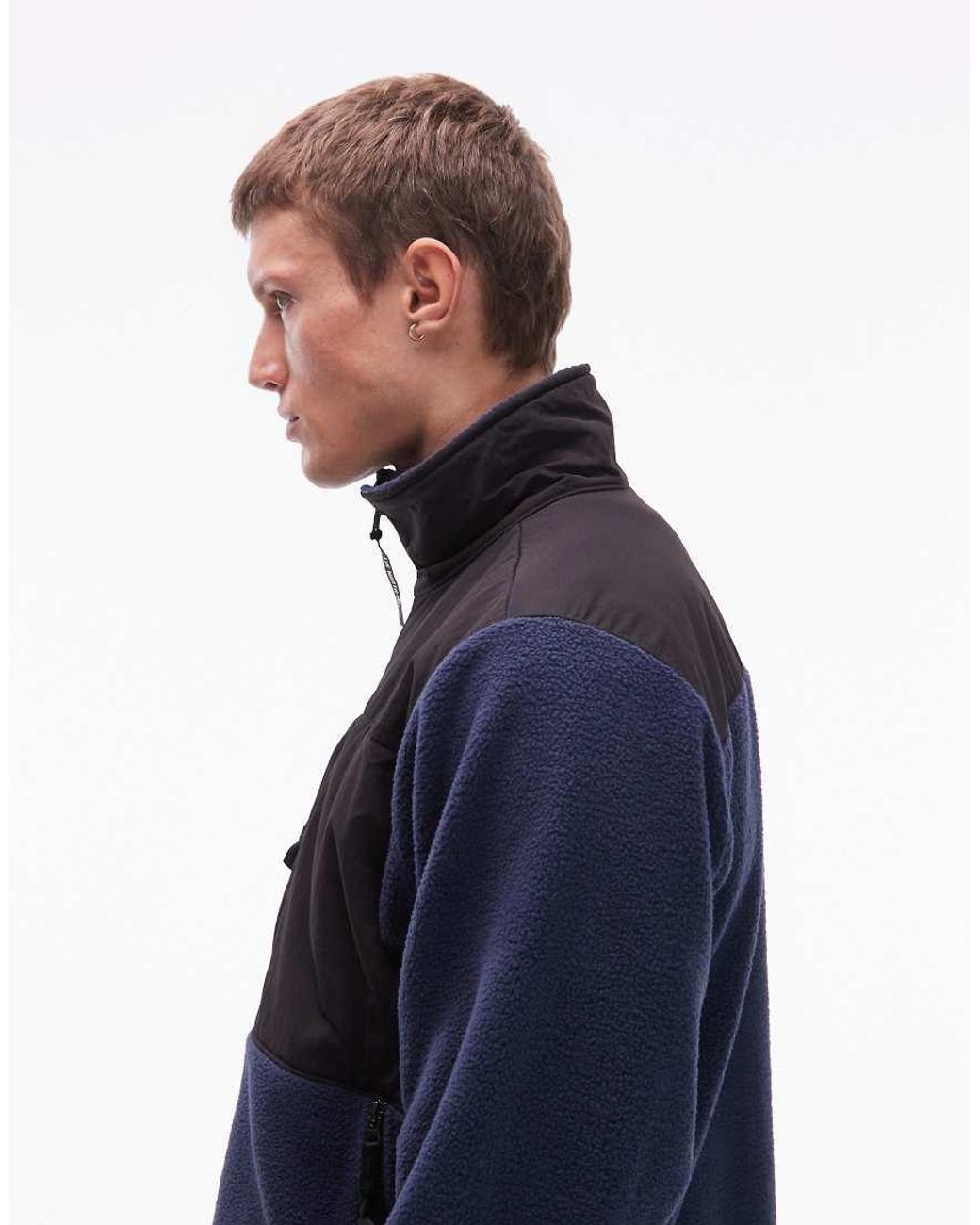 The North Face Blue Denali Fleece Jacket for men