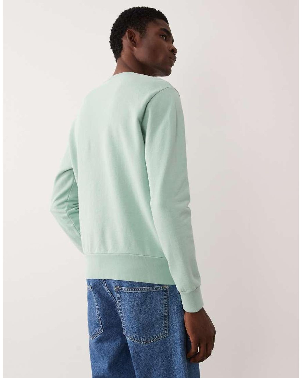 Polo Ralph Lauren Green Icon Logo Loopback Jersey Sweatshirt for men
