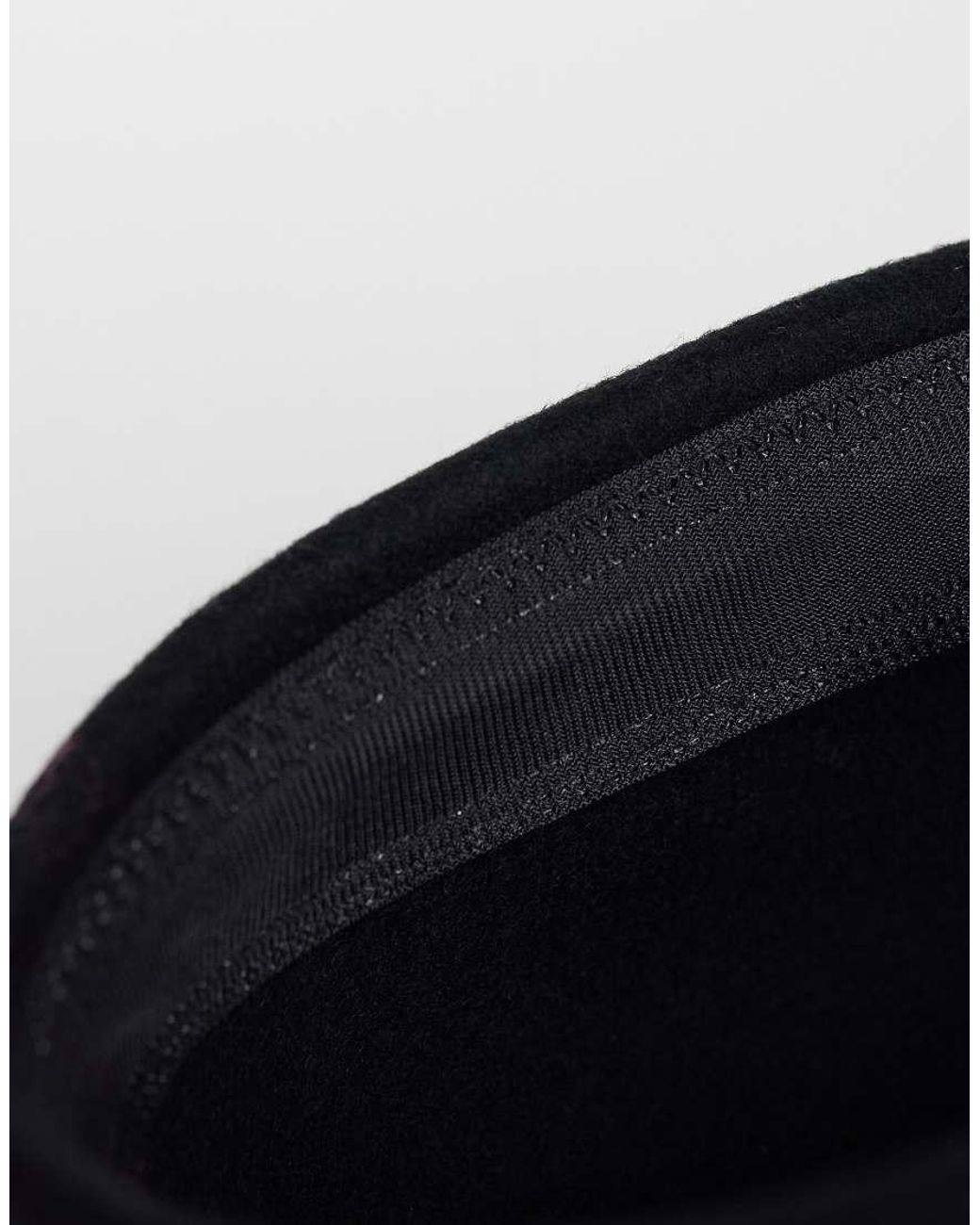 Pieces Black Pillbox Hat