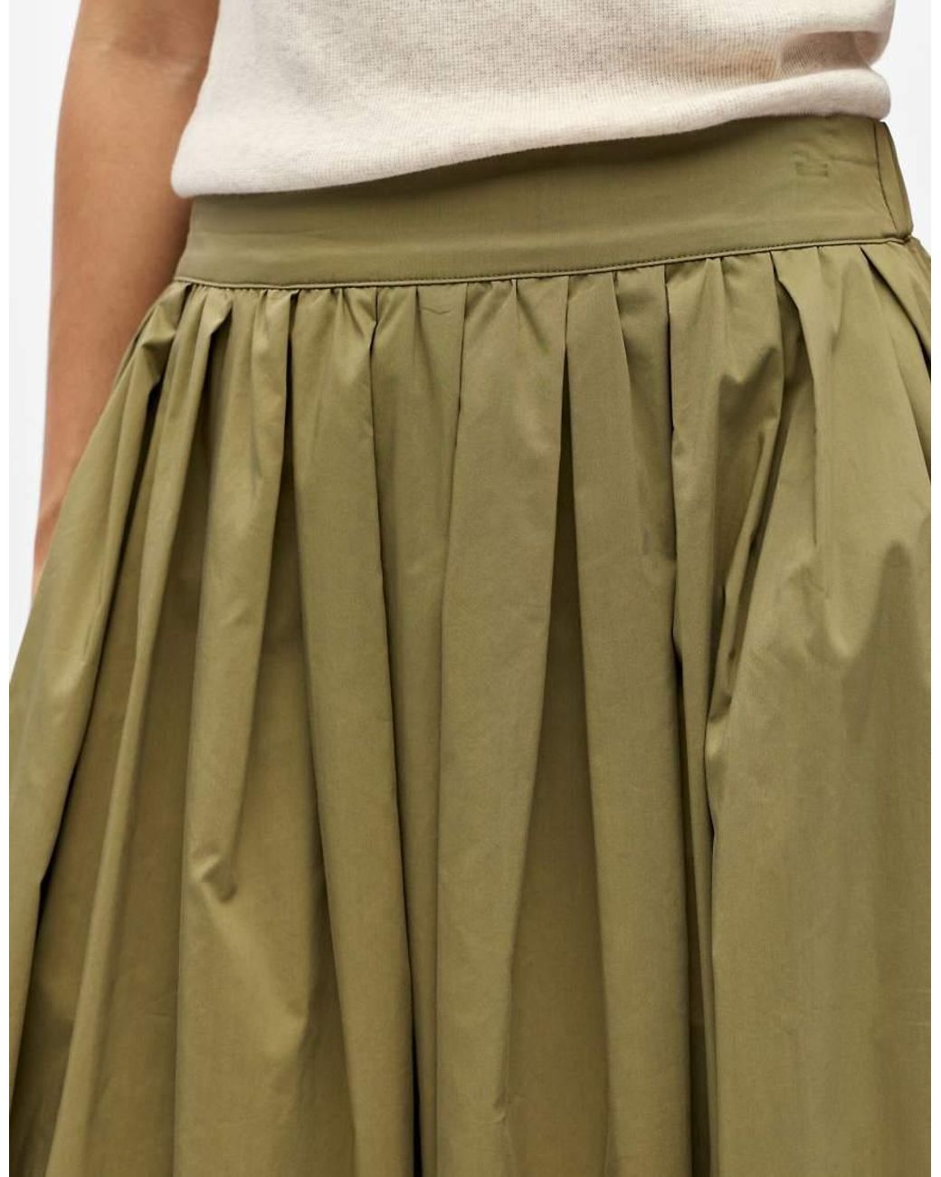 Object Green Maxi Skirt