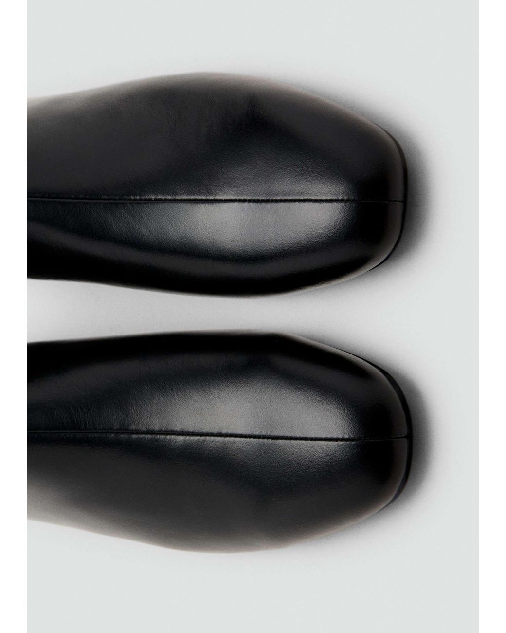 Mango Black – ankle-boots aus leder