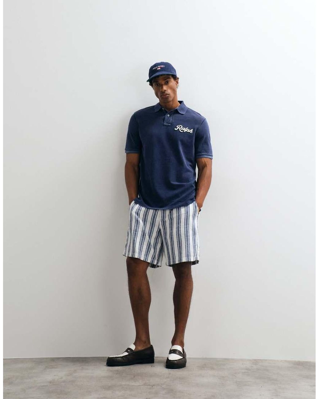 Polo Ralph Lauren Blue Short Sleeve Classic Polo Shirt for men