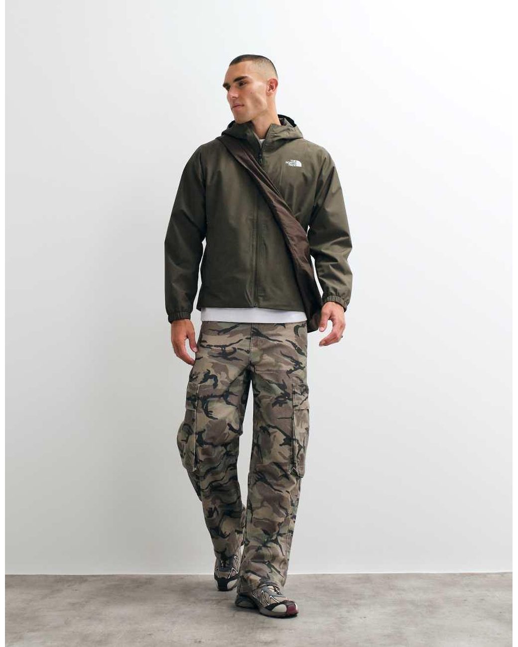The North Face Gray Quest Mono Jacket for men