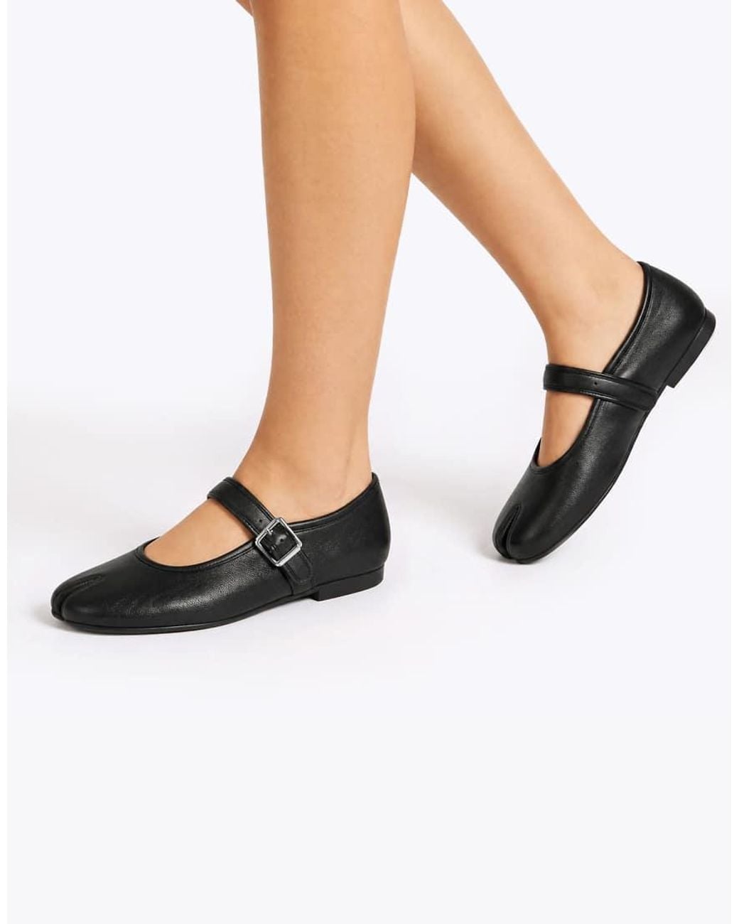 Steve Madden White Calara Ballets