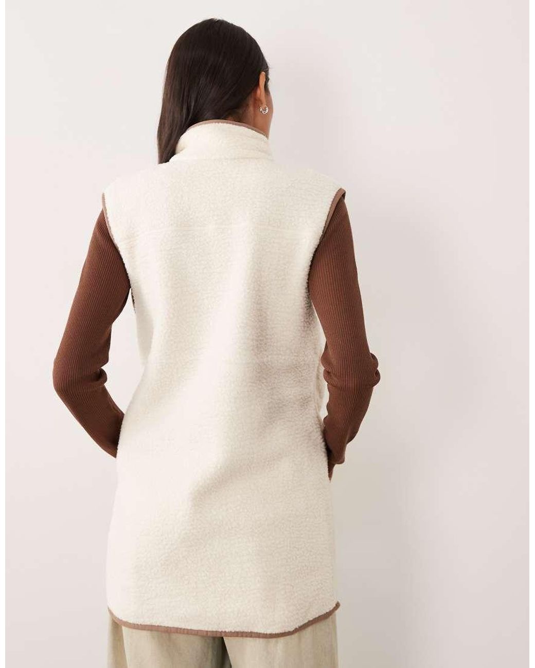 Regatta Natural Cosy Frankie Borg Longline Bodywarmer